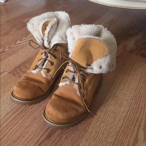 🦊 Original Timberland fleece boots